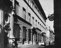 Italy, Rome, szemben a Via Giulia 1. (Római Magyar Akadémia – Collegium Hungaricum)., 1962, Koppány András, Fortepan #153911