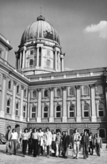 Magyarország, budai Vár, Budapest I., a Budavári Palota (korábban Királyi Palota) Hunyadi udvara., 1979, Székely Tamás, Budapest, Fortepan #155094