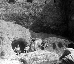 Hungary, Boldogkőváralja, Boldogkő vára., 1978, Orosz Heléna, castle ruins, Fortepan #15525