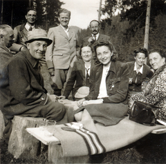 1939, Kachelmann Róbert, turista, lóca, piknik, Fortepan #155504