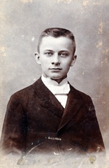 1905, Petőfi Sándor Városi Könyvtár Kiskőrös - Szász Lajos hagyatéka, studio, portrait, boy, Fortepan #155707