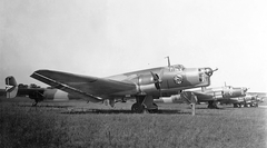 Magyarország, Tapolca, repülőtér, Junkers Ju-86 repülőgépek., 1940, Erky-Nagy Tibor, közlekedés, német gyártmány, repülőgép, katonaság, Junkers-márka, MKHL, repülőtér, Junkers Ju 86, Fortepan #15580