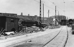 Hungary, Budapest I., Alkotás utca a Déli pályaudvar átépítése idején., 1962, Racsmány Dömötör, Budapest, Fortepan #155971