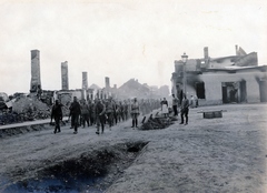 1915, Glatz Ödön, First World War, war damage, Fortepan #156459