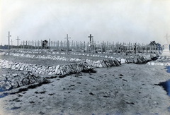 1915, Glatz Ödön, First World War, cemetery, war grave, Fortepan #156468