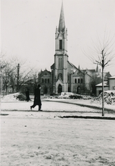 Magyarország, Budapest IV., Szent István tér, Egek Királynéja-templom., 1938, Lencsés László, Budapest, Fortepan #156805