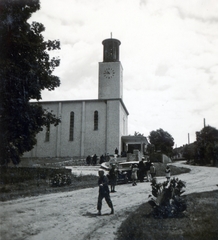 Magyarország, Balatonboglár, Szent Kereszt felmagasztalás-templom., 1935, Aszódi Zoltán, templom, Fortepan #158673