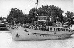 Magyarország,Balaton, Kelén motoros személyhajó., 1960, Erdős Ferenc, Kelén hajó, Fortepan #159217