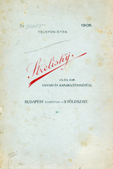 1906, Lugosi Szilvia, műterem, hátlap, fényképész, Fortepan #159486