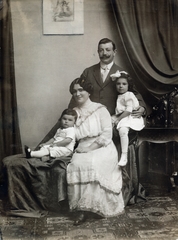 1905, Lugosi Szilvia, family, Fortepan #159572