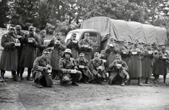 1940, Kakuk László, soldier, commercial vehicle, Fortepan #160291