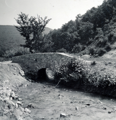 1938, Boda Balázs, kőhíd, patak, Fortepan #160456