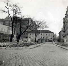 Magyarország, Budapest I.,Budapest II., Csalogány utca a Gyorskocsi utcától a Fő utca felé nézve., 1939, Boda Balázs, utcakép, Budapest, Fortepan #160524