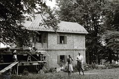 Hungary, Bánkút, menedékház., 1940, Zsembery Bendegúz, house, construction, wood, Fortepan #161016