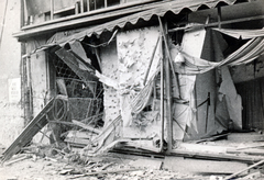 Hungary, Budapest, 1956, Korbuly család, damaged building, Fortepan #161494