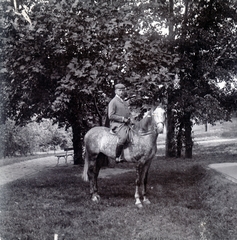 1922, Korbuly család, lovaglás, Fortepan #161583