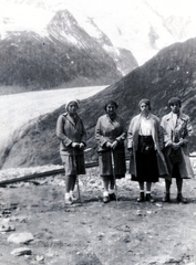 Ausztria, Grossglockner, balra a Pasterze gleccser.., 1931, Korda Judit, Fortepan #161771