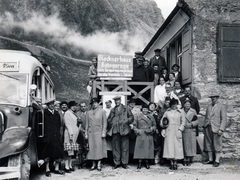 Ausztria, Grossglockner, a Glocknerhaus a Pasterze gleccser mellett., 1935, Korda Judit, Fortepan #161824