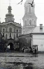 Ukrajna, Kijev, Pecserszka Lavra barlangkolostor, Szentháromság-kapu temploma, Nagy Harangtorony., 1942, Kiss Endre, templom, görögkeleti, pravoszláv templom, Fortepan #162005