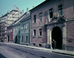 Hungary, Budapest I., Úri utca 43-47., 1969, Kotnyek Antal, colorful, Budapest, street view, gate, Fortepan #16205