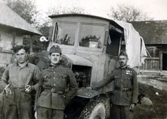 1940, Fehér Tibor, commercial vehicle, medal, Fortepan #162360