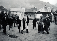 Romania,Transylvania, (ekkor Havasmező), zsidó esküvői menet., 1940, Szántó István dr., wedding ceremony, Fortepan #162929