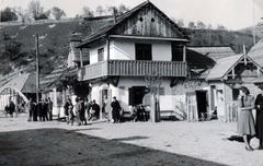 Romania,Transylvania, Borša, Strada Victoriei - Strada 22 Decembrie 1989 sarok., 1940, Szántó István dr., judaism, Fortepan #162998