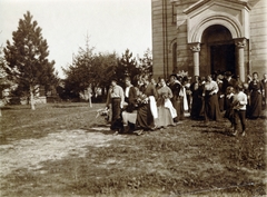 Szerbia, Paraćin, Szentháromság-templom (Crkva Svete Trojice)., 1916, Wittner Lucia, Fortepan #163500