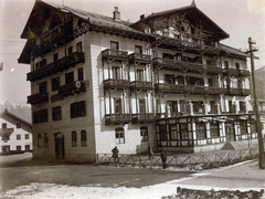 Ausztria, Seefeld in Tirol, Hotel Post., 1918, Wittner Lucia, Fortepan #163562