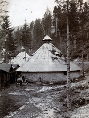 Olaszország, pineta-nak nevezett építmény az olasz fronton., 1918, Wittner Lucia, Fortepan #163592