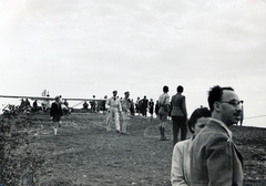 Hungary, Hármashatárhegy Airport, Budapest II., gumiköteles indításra váró vitorlázó repülőgép., 1938, Fadgyas Bence, sailplane, Budapest, Fortepan #163924