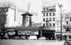 Franciaország, Párizs, Boulevard de Clichy, Moulin Rouge mulató., 1973, Fortepan/Album046, Fortepan #165138