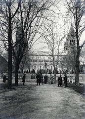 Magyarország, Pécs, Szent István (Scitovszky) tér, Szent Péter- és Szent Pál-székesegyház., 1931, Olbert Mariann, Fortepan #165485