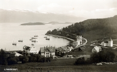 Norvégia, Lyngen, Lyngseidet., 1931, Cselényiné Szántó Erzsébet, Fortepan #165549