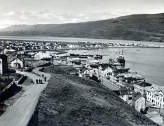 Izland, Akureyri, kikötő., 1928, Cselényiné Szántó Erzsébet, Fortepan #165562