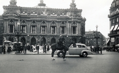 France, Paris, Place de l'Opéra, Opéra Garnier., 1937, Rostóczky Alfonz, Fortepan #165570