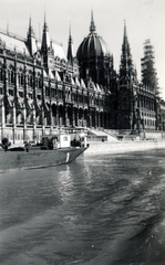 Magyarország, Budapest V., a Parlament a Dunáról nézve., 1936, Rostóczky Alfonz, Budapest, Fortepan #165598