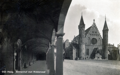 Netherlands, The Hague, Binnenhof, szemben a Ridderzaal (Lovagok Csarnoka)., 1920, Bősze Ádám, Fortepan #170019