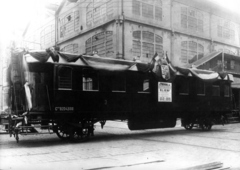 Hungary, Budapest VIII., Kőbányai út 31., a Ganz gyár területe., 1921, Villányi György, coach, Budapest, Fortepan #170124