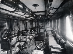 1907, Villányi György, interior, coach, Fortepan #170316