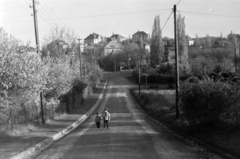 Magyarország, Budapest II., Vend utca a Muraközi utca felől a Pusztaszeri út felé nézve., 1968, Lőrinczi Ákos, Budapest, Fortepan #170583