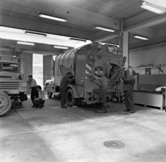 1973, Péterffy István, garbage truck, Fortepan #170711