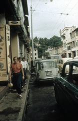 1956, Sárosi Imre, colorful, street view, Fortepan #171020