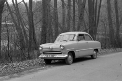 1957, Sattler Katalin, Ford Taunus P1, rendszám, automobil, Fortepan #171214