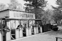 Ausztria, Bécs, Práter, Liliputbahn., 1958, Sattler Katalin, vidámpark, Fortepan #171276