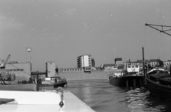 Németország, Duisburg, Innenhafen., 1959, Sattler Katalin, NSZK, Fortepan #171300