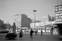 Németország, Düsseldorf, Konrad Adenauer Platz (Wilhelmplatz)., 1959, Sattler Katalin, NSZK, Fortepan #171328