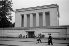 Bulgária, Szófia, plosad Knjaz Alekszandar I., Georgi Dimitrov mauzóleuma., 1959, Sattler Katalin, mauzóleum, Georgi Ovcharov-terv, Racho Ribarov-terv, Ivan Danchov-terv, Fortepan #171376