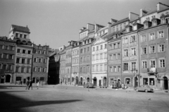 Lengyelország, Varsó, Óvárosi piactér (Rynek Starego Miasta)., 1960, Sattler Katalin, bérház, Fortepan #171386