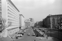 Romania, Bucharest, Bulevardul General Gheorghe Magheru a Hotel Lido felől a Piața Romană felé nézve., 1962, Sattler Katalin, Fortepan #171482